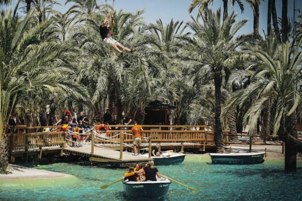 Villa Rustica Privada Con Gran Chalet Y Piscina Elche Kültér fotó
